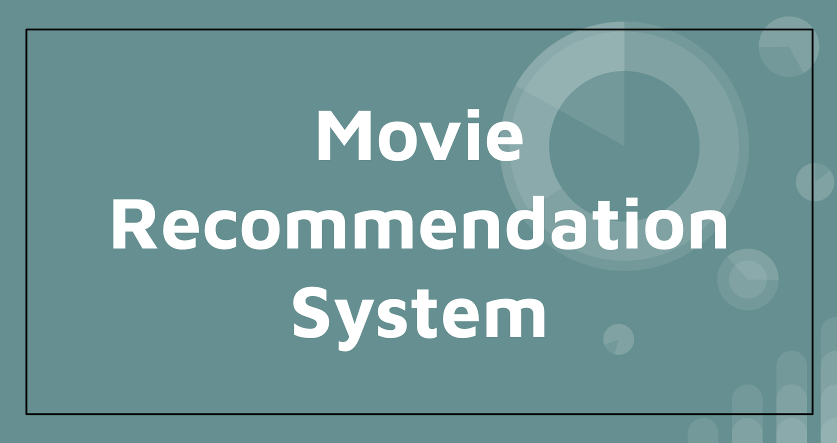 Movie Recommendation